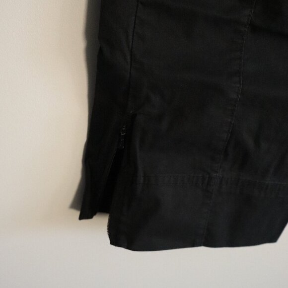 Columbia Women's Sz M Black Cropped Capri Pull On Stretch Hiking Stretch Pants - Picture 9 of 12